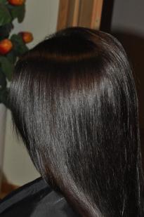 Very dark chocolate hair colour