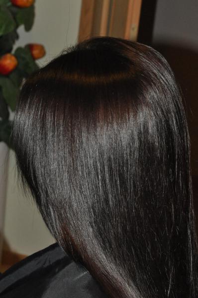 Very dark chocolate hair colour