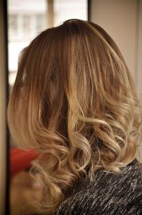 Ombre hair style