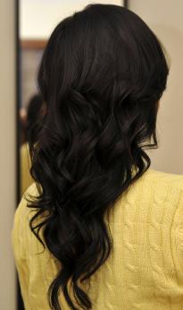Haircut for dense curly or straight hair