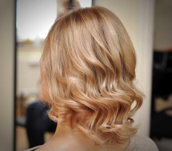 Balayage Ombre with beige tint