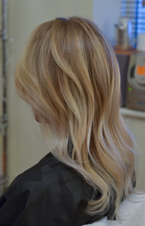 Balayage colouring