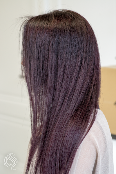 Brown violet colour