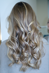 Grayish Balayage