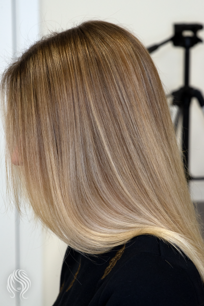 Balayage with tinting